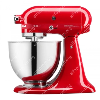 ПЛАНЕТАРНЫЙ МИКСЕР KITCHENAID ARTISAN ЮБИЛЕЙНАЯ СЕРИЯ QUEEN OF HEARTS 4.8 Л, ЧУВСТВЕННЫЙ КРАСНЫЙ, 5KSM180HESD