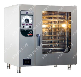 Пароконвектомат MKN FKE101R CL с автоматической мойкой и ручным душем Пароконвектомат MKN FKE101R CL с автоматической мойкой и ручным душем