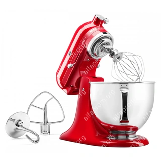 ПЛАНЕТАРНЫЙ МИКСЕР KITCHENAID ARTISAN ЮБИЛЕЙНАЯ СЕРИЯ QUEEN OF HEARTS 4.8 Л, ЧУВСТВЕННЫЙ КРАСНЫЙ, 5KSM180HESD