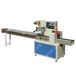 Автоматическая горизонтальная упаковочная машина DXDZ-250D (3 servo, рег. форм., min bag L 150, S 250, H 60, 1 позиц. нож)