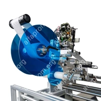 Этикетировщик плоской тары c датером (4 строки по 10 символов, датчик прозрачной этикетки) HL-816