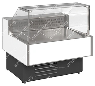 Витрина холодильная CRYSPI Gamma Quadro 1200 LED (с боковинами) Витрина холодильная CRYSPI Gamma Quadro 1200 LED (с боковинами)